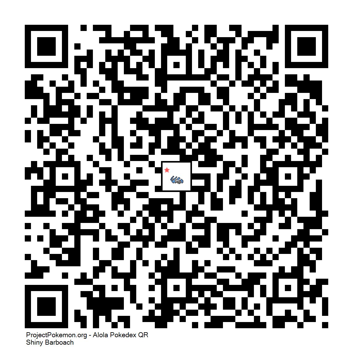 Cdigo QR de Barboach variocolor